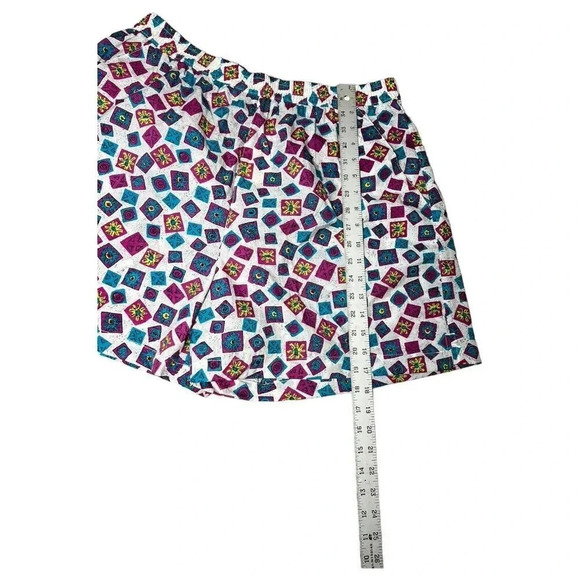 VTG Cheetah Sport Mens Board Shorts Swim Trunks Abstract Geometric 90s Size XL - Picture 6 of 6